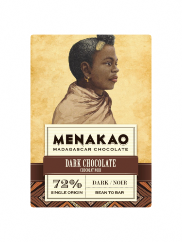 Chocolat noir 72%  - Menakao 